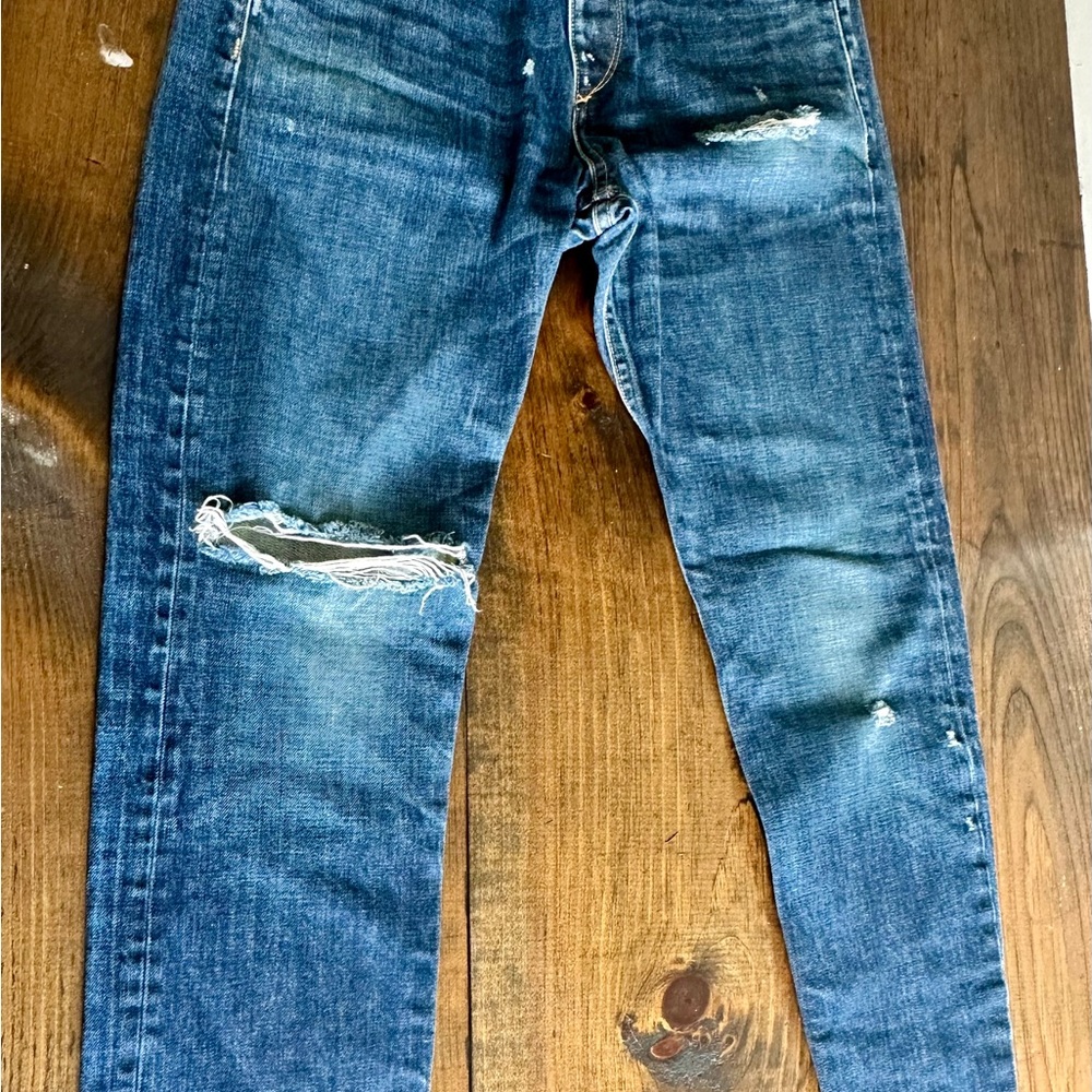 rag & bone Men's Distressed Denim Slim Fit Jeans